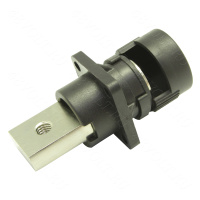 Flexcoils барьерная клемма черная 400A